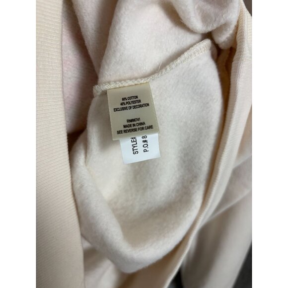 Selfie Juniors' Apres Ski Snowland And Sun Cozy Fleece Sweatshirt Size XL NWT's. - Picture 7 of 8